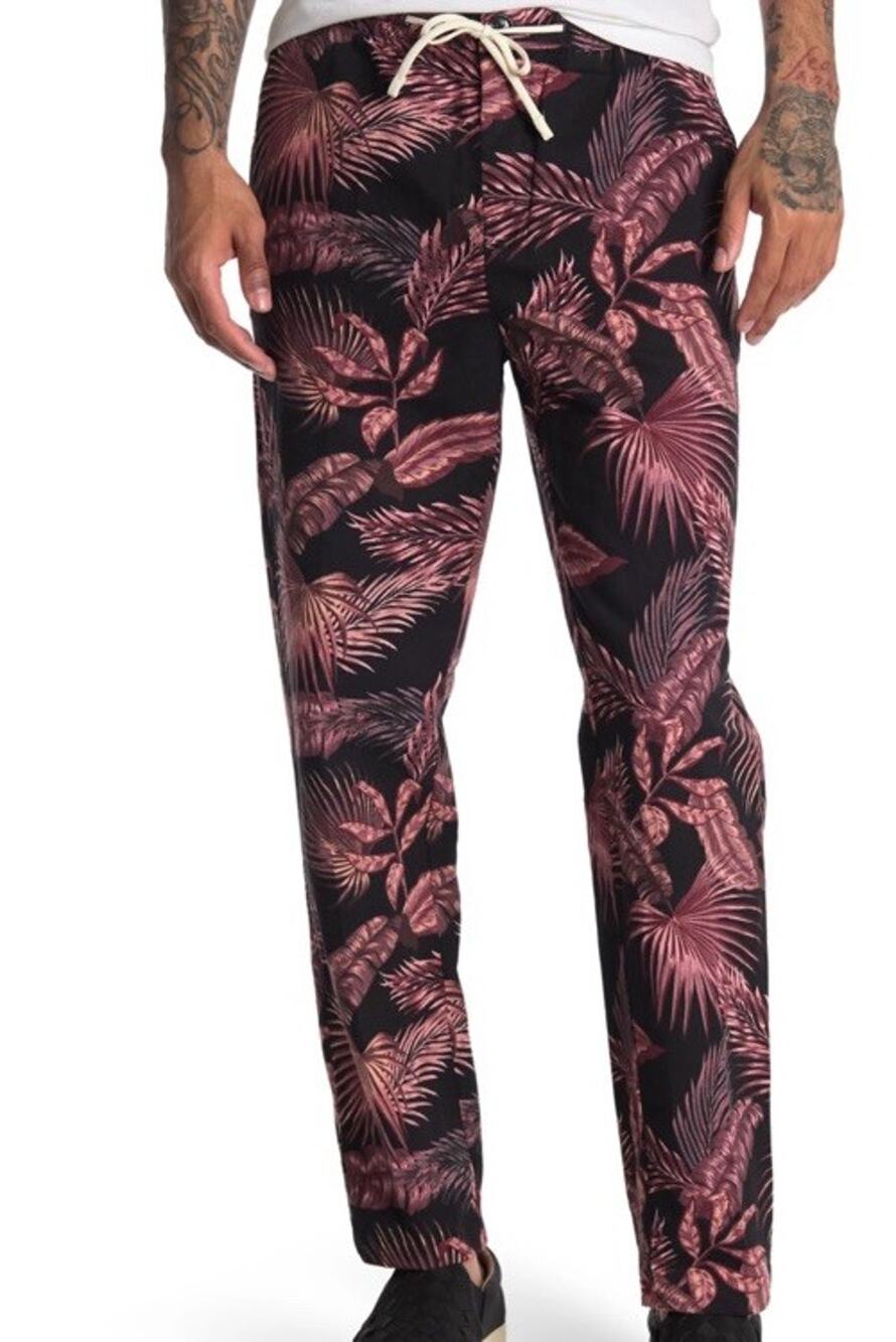 Scotch and Soda Warren 29 X 30 Floral Print Trousers Multicolor